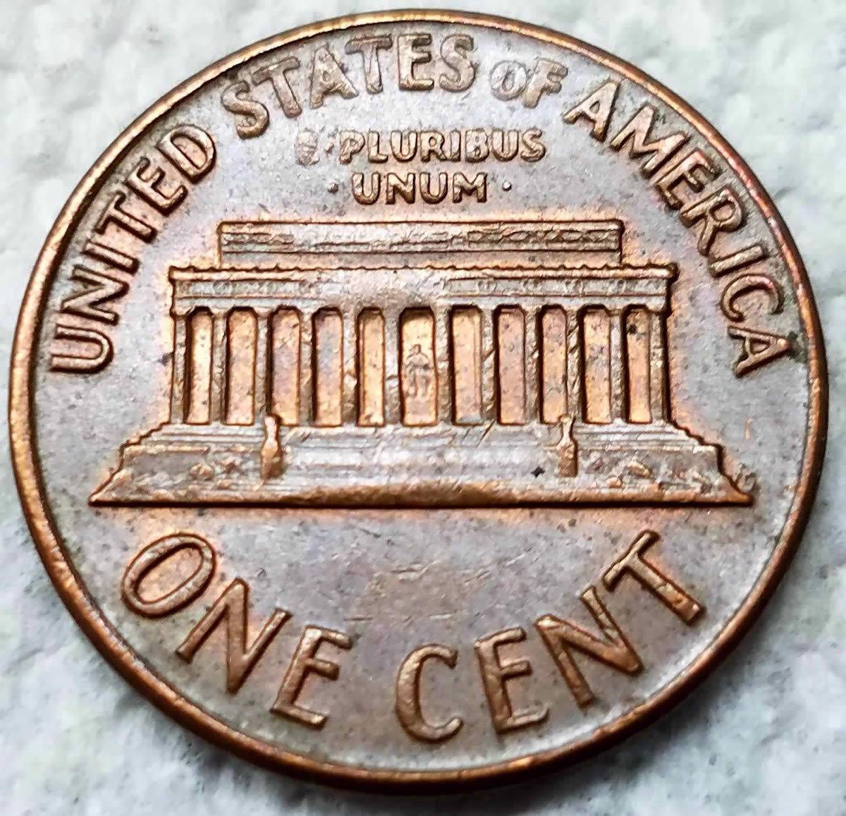 1971-D-Lincoln-Major-Lamination-On-Obverse